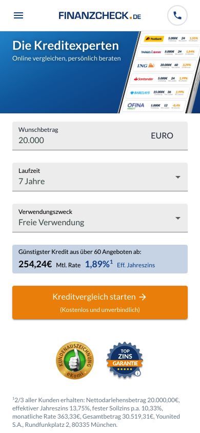 Finanzcheck